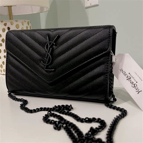 ysl matt black bag|YSL shoulder bag price.